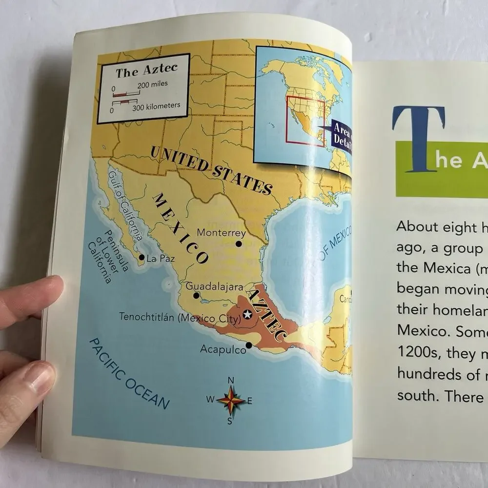 The Aztec A True Book American Indians Paperback by Andrew Santella